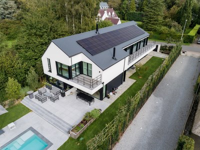 Photo architecture drone